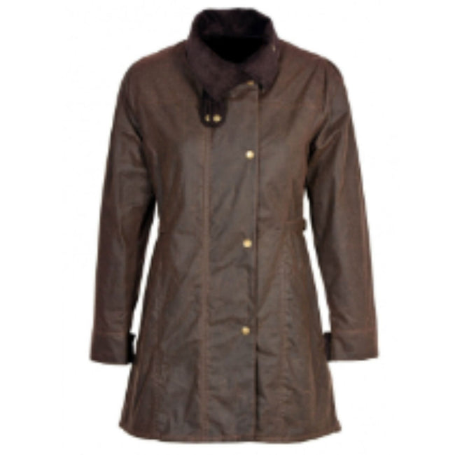 Women's Casual Style Vintage Brown Leather Coat