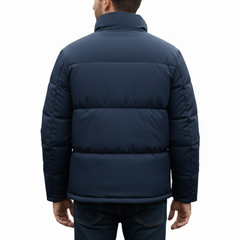 Men's Parachute Puffer Quilted Bomber Winter Jackets