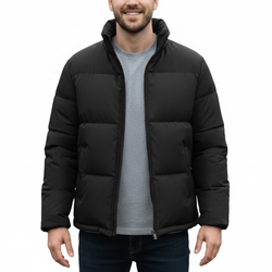 Men's Parchute Puffer Quilted Bomber Winter Jackets
