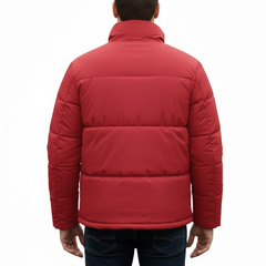 Men's Parachute Puffer Quilted Bomber Winter Jackets