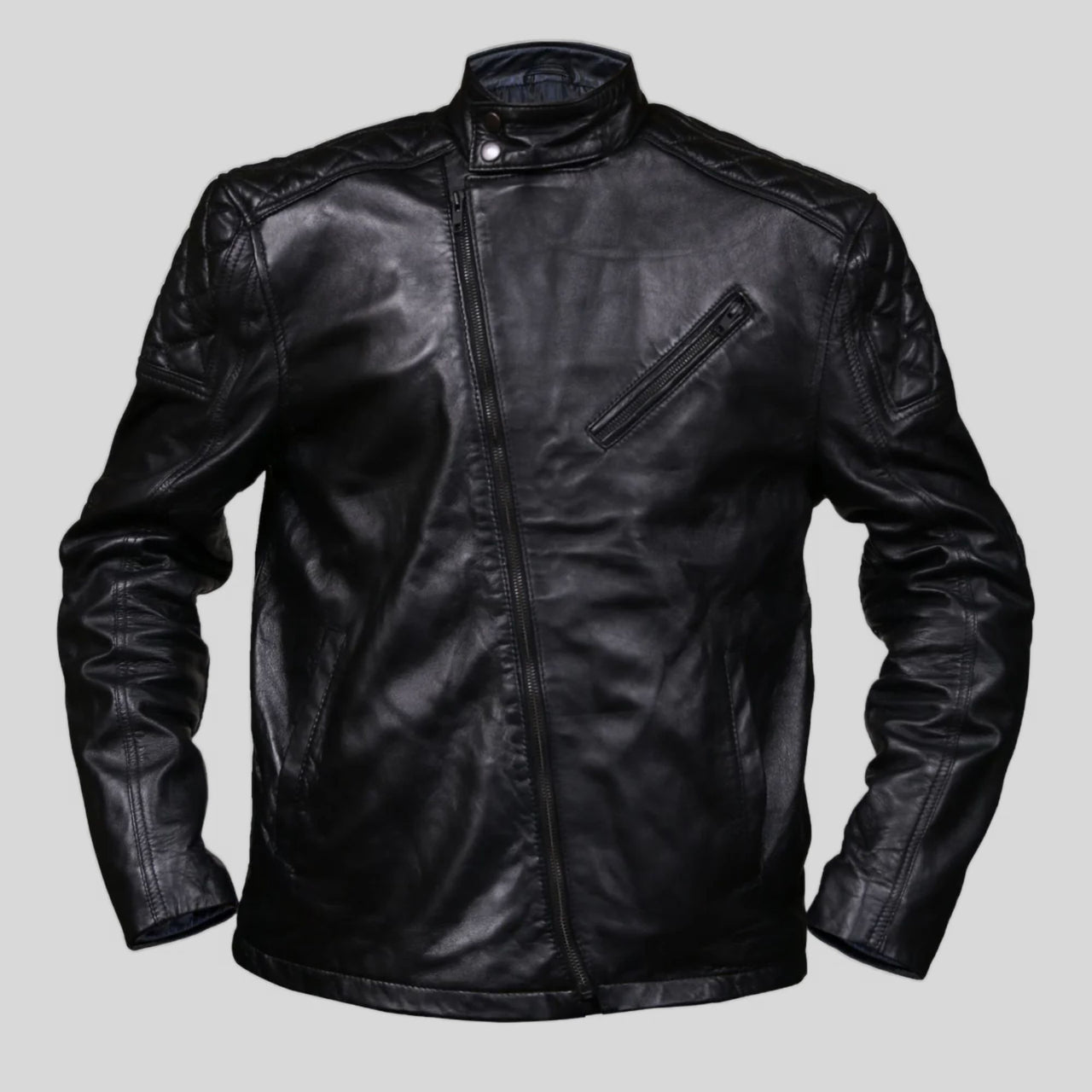 Metal Gear Solid 5 The Phantom Pain Snake Biker Leather Jacket