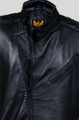 metal gear solid v jacket Metal Gear Solid 5 The Phantom Pain Snake Biker Leather Jacket 2XL