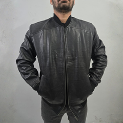 Men's Baseball Letterman Varsity Genuine Leather Bomber Jacket