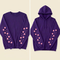 Sakura Cherry Blossom Hoodie & Sweatshirt – Japanese Kawaii Aesthetic