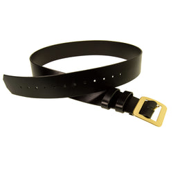 Leather Santa Claus Belt With Brass Clip