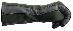 Nomex Military Flight Gloves Olive Drab | Genuine Leather Pilot & Aviator Gloves
