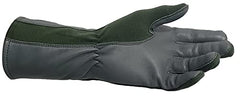 Nomex Military Flight Gloves Olive Drab | Genuine Leather Pilot & Aviator Gloves