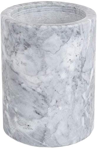 Marble & Leather Vase