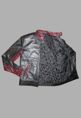 The Dark Knight Bruce Wayne Biker Leather Jacket