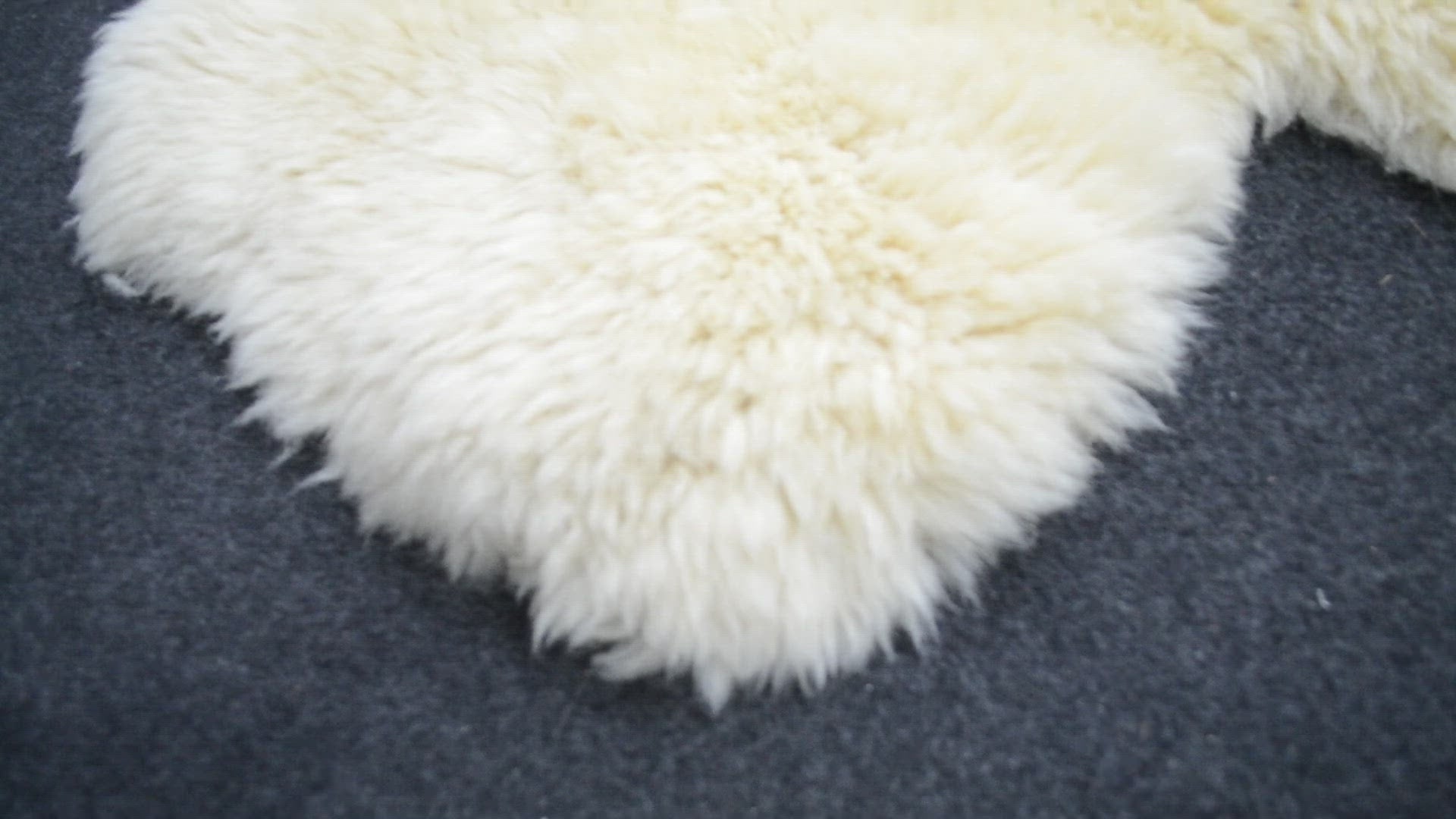 White Shearling Fur Sheepskin Luxury Real Carpet Mat Home Decor Rug