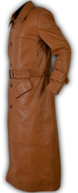 World War 1 R.F.C. Leather Flying Long Coat
