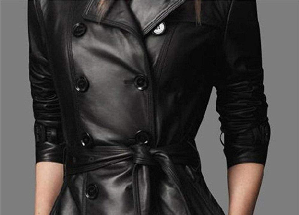 Women's Black Genuine Sheepskin Quilted Puffer Leather Jacket