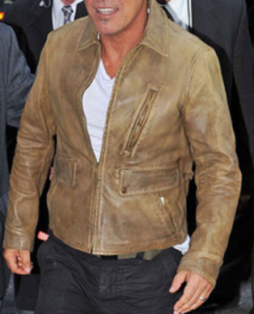 Bruce Springsteen Four Pocket Leather Jacket - SouthBeachLeather