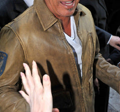 Bruce Springsteen Four Pocket Leather Jacket - SouthBeachLeather