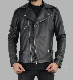 Mad Max Rockatansky Movie Biker Leather Jacket – South Beach Leather