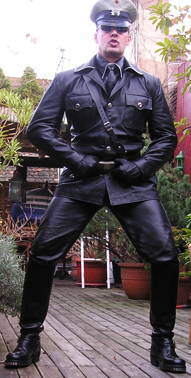 German World War 2 Uniform Tunic Leather Coat Jacket