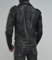 The Goose Mad Max Rockatansky Cop Biker Leather Jacket