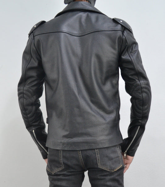 The Goose Mad Max Rockatansky Cop Biker Leather Jacket