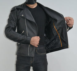 The Goose Mad Max Rockatansky Cop Biker Leather Jacket