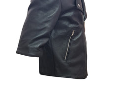 Mad Max 2 Road Warriors Tom Hardy Leather Jacket with Removable Zipper Sleeves