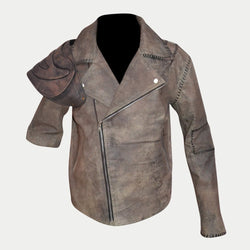 Mad Max Road Warrior Leather Jacket And MFP Leather Pant Complete Suit - SouthBeachLeather