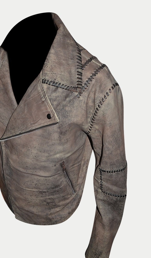 Mad Max Road Warrior Leather Jacket And MFP Leather Pant Complete Suit - SouthBeachLeather