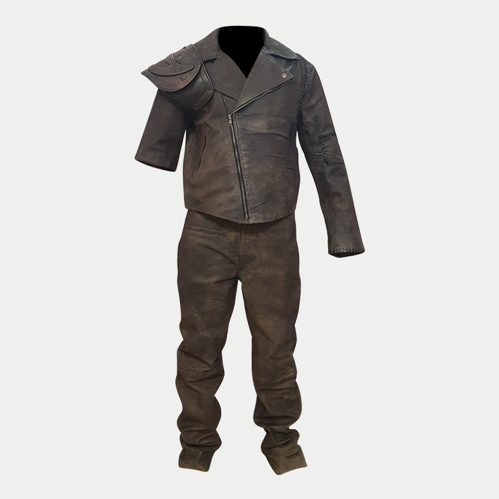 Mad Max 4 Fury Road Tom Hardy Leather Biker Jacket - SouthBeachLeather