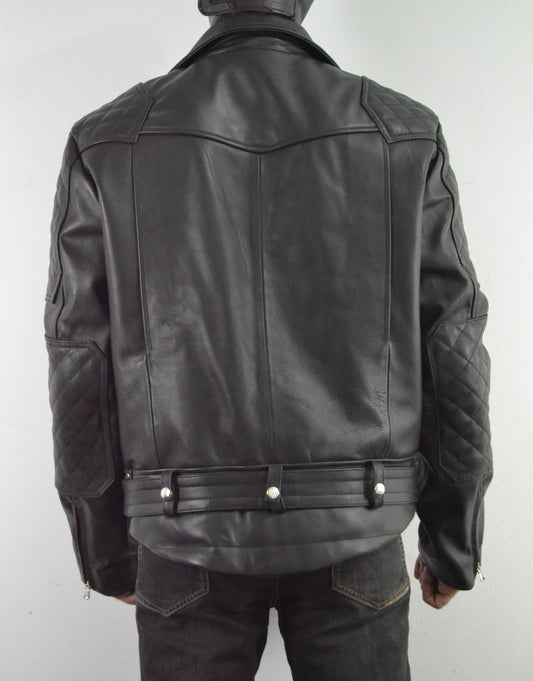 SBL South Beach Leather German World War 2 Uniform Tunic Leather Coat Jacket