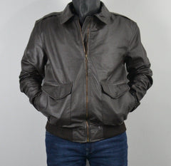 United States Of America Bomber  Leather Jacket