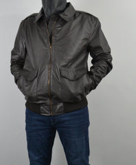 United States Of America Bomber  Leather Jacket