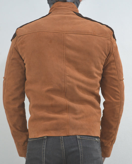 Colonial Warrior Battlestar Galactical Viper Pilot Suede Leather Jacket