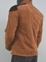 Colonial Warrior Battlestar Galactical Viper Pilot Suede Leather Jacket