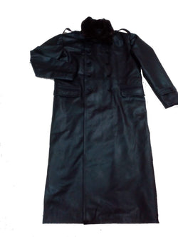 Men's World War 2 Soviet Russia Navy WW2 Leather Trench Coat