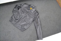 German Leather Police Jacket Deutsch Leather Jacket