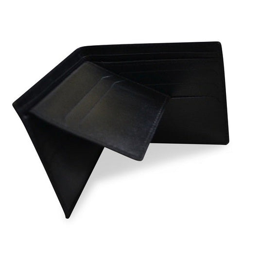 Classical Mens Genuine Leather Wallet With 8 Card Slots