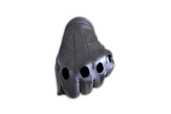 Mad Max 2 Road Warrior Leather Gloves | Black Genuine Leather Biker Gloves