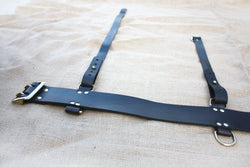 Leather Belt Harness For Mad Max 2 Road Warrior Costume