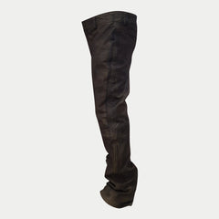 Mad Max Fury Road Motorcycle Biker Rugged Leather Jeans Pants