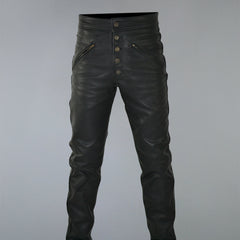 Brandon Lee The Crow Movie Leather Trouser Pant