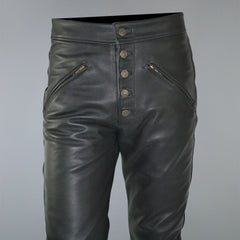 Brandon Lee The Crow Movie Leather Trouser Pant