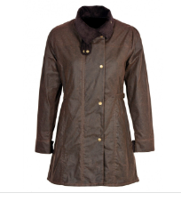 Women's Casual Style Vintage Brown Leather Coat