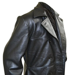 Eric Draven Brandon Lee The Crow Movie Leather Long Coat - SouthBeachLeather