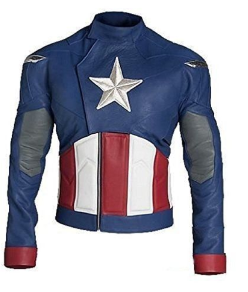 Captain America The Avengers Chris Evans Leather Jacket - SouthBeachLeather