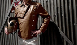 The Rocketeer Billy Campbell Brown Leather Jacket